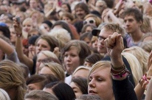 Photo of a crowd